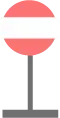 バス停のイラスト